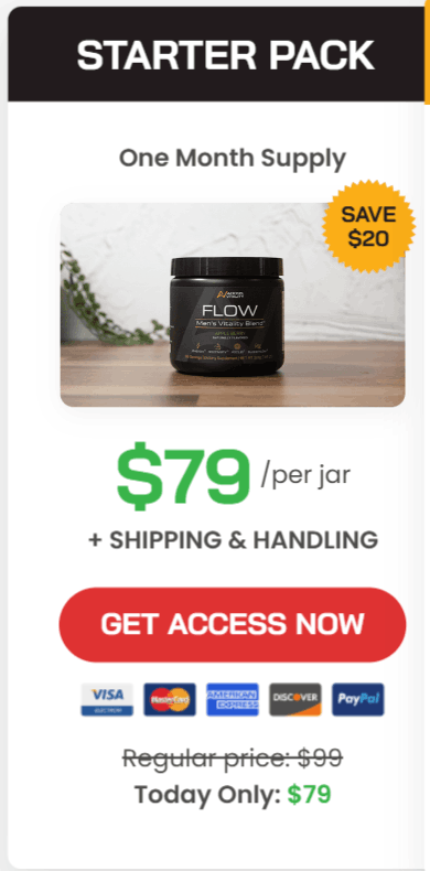Adonis Vitality FLOW 1 jar